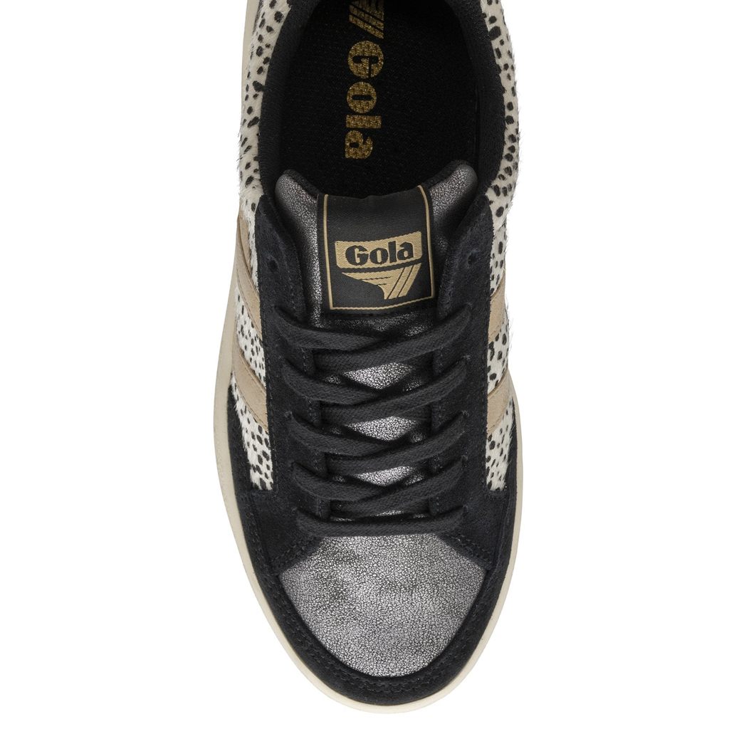 Gola Classics Superslam Sneakers Sort Guld Danmark | FGXK01485
