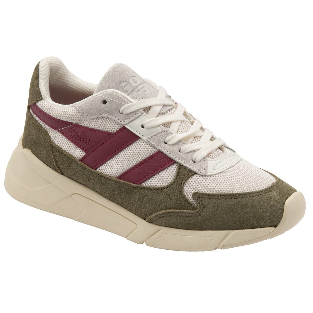 Gola Classics Tempest Sneakers Hvide Khaki Danmark | LNSG92358