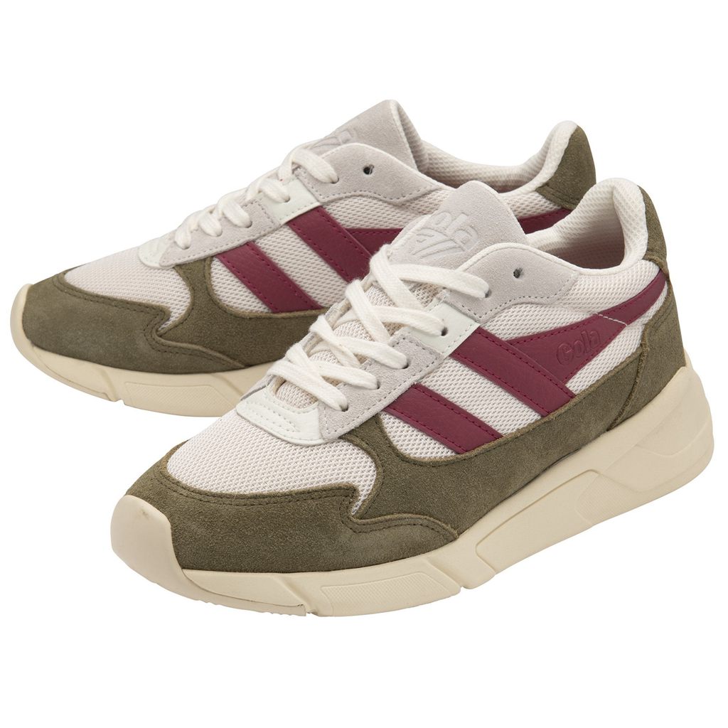 Gola Classics Tempest Sneakers Hvide Khaki Danmark | LNSG92358