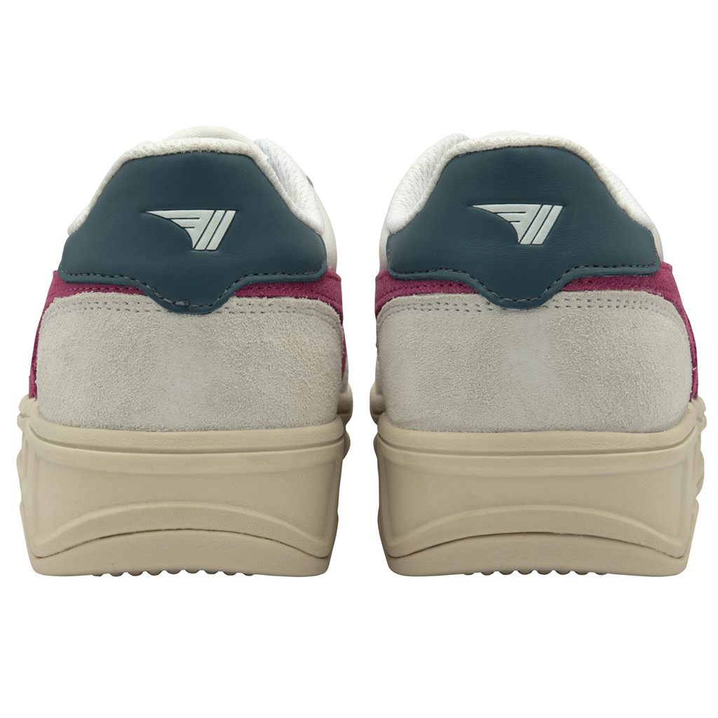 Gola Classics Topspin Sneakers Hvide Fuchsia Påfugl Danmark | WZHX08613