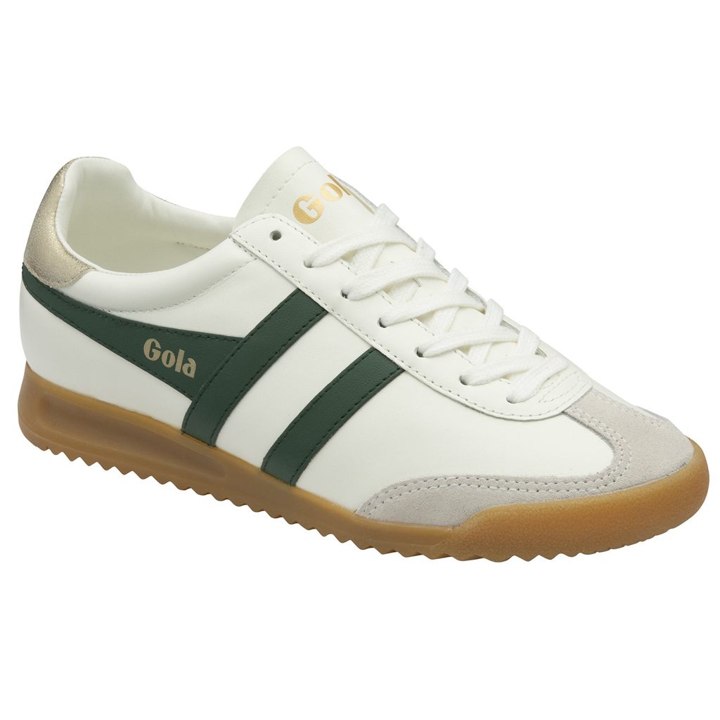 Gola Classics Torpedo Leather Sneakers Hvide Guld Danmark | QFYV53946