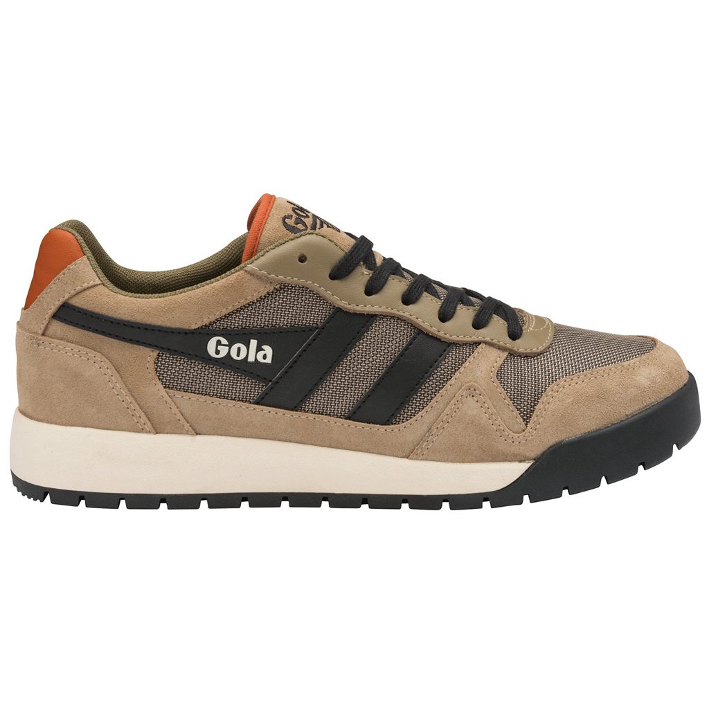 Gola Classics Trek Low Sneakers Sort Orange Danmark | HXGQ31285
