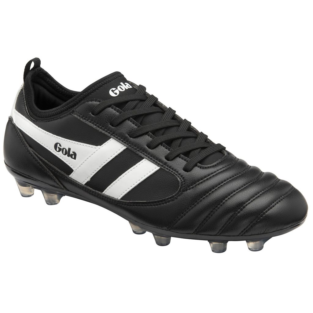 Gola Performance Adults Ceptor MLD Pro Football Boots Sort Hvide Danmark | TBFV60759