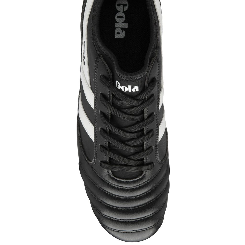 Gola Performance Adults Ceptor MLD Pro Football Boots Sort Hvide Danmark | TBFV60759
