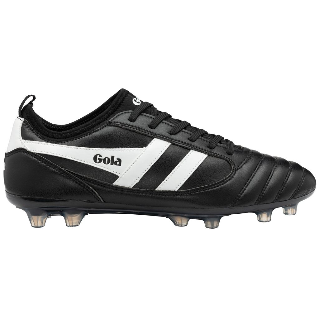 Gola Performance Adults Ceptor MLD Pro Football Boots Sort Hvide Danmark | TBFV60759