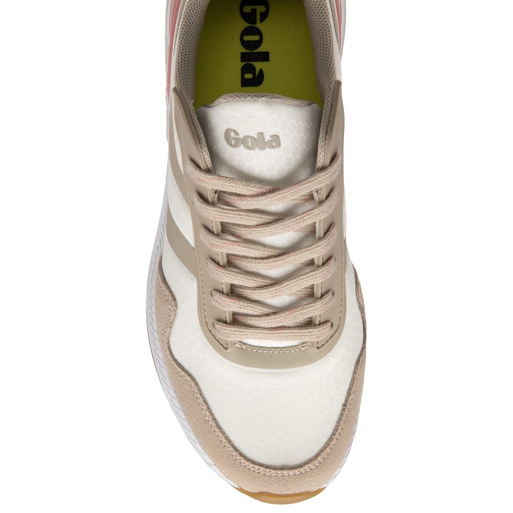 Gola Performance Atomics Sneakers Hvide Grå Lyserød Danmark | BXUP81256