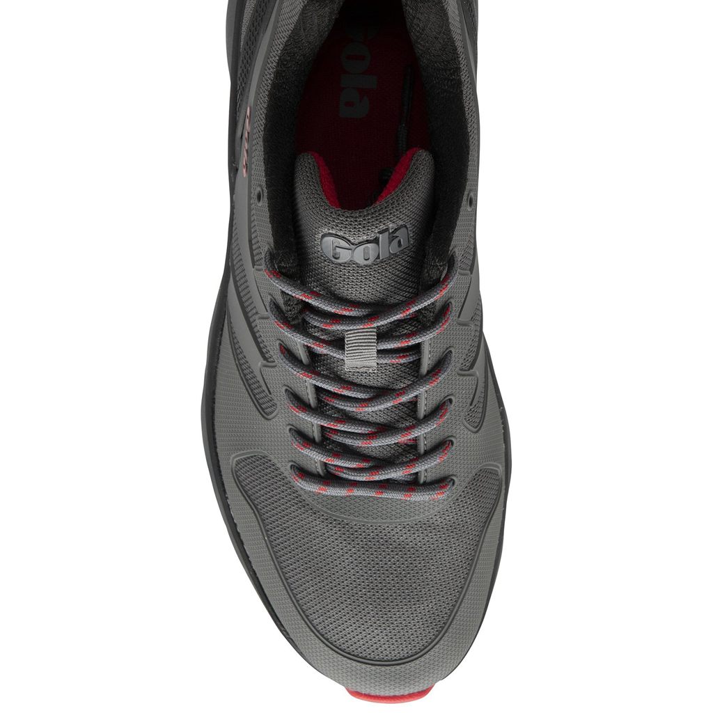 Gola Performance Thunder Sneakers Sort Dyb Rød Danmark | ETWH81345