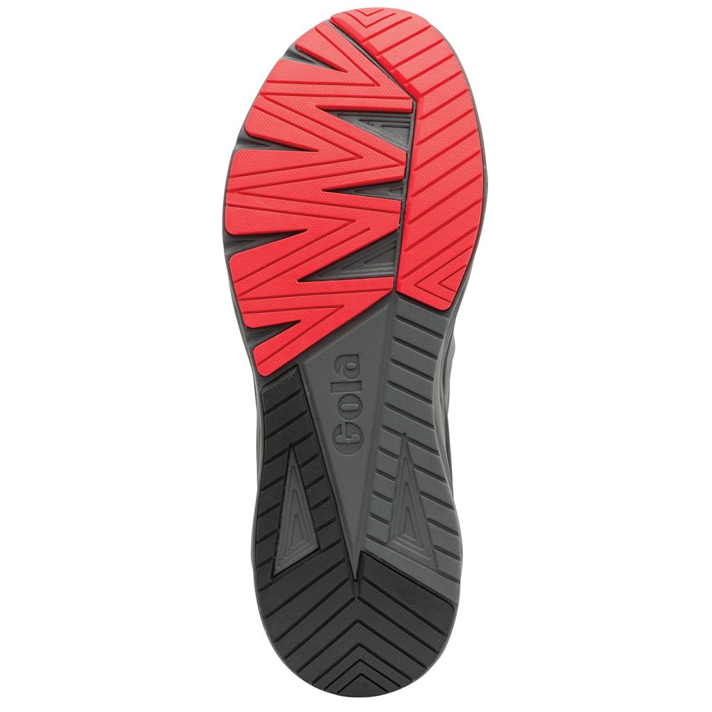Gola Performance Thunder Sneakers Sort Dyb Rød Danmark | ETWH81345