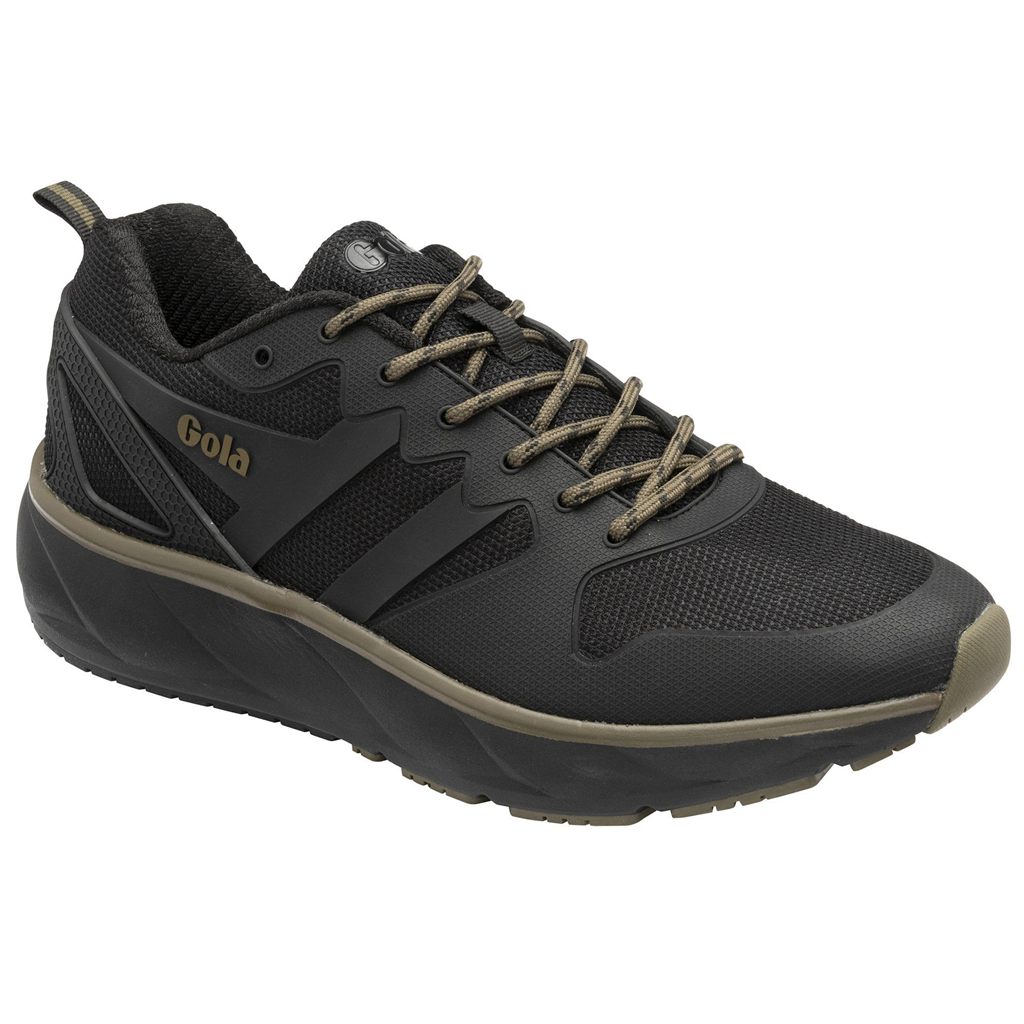 Gola Performance Thunder Sneakers Sort Khaki Danmark | RYZD74152