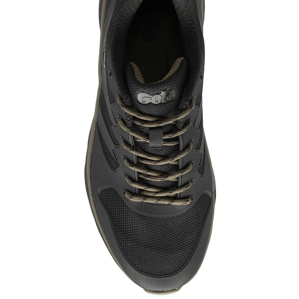 Gola Performance Thunder Sneakers Sort Khaki Danmark | RYZD74152