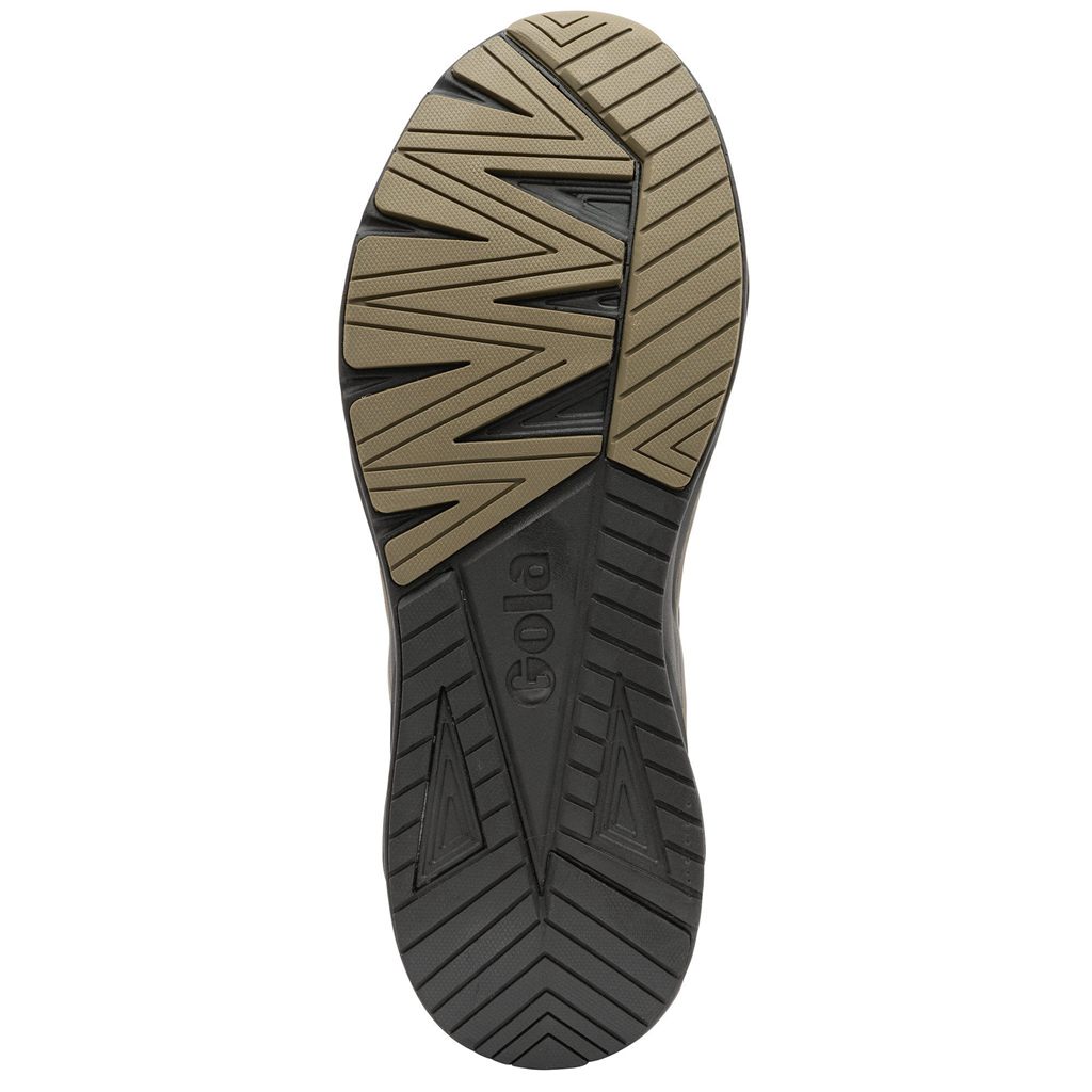 Gola Performance Thunder Sneakers Sort Khaki Danmark | RYZD74152
