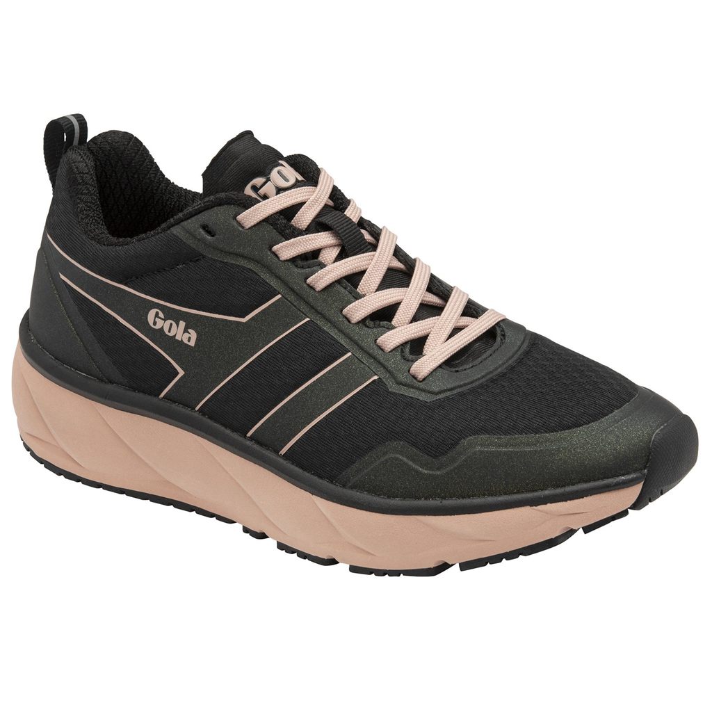 Gola Performance Typhoon Sneakers Sort Lyserød Danmark | IBZP47086