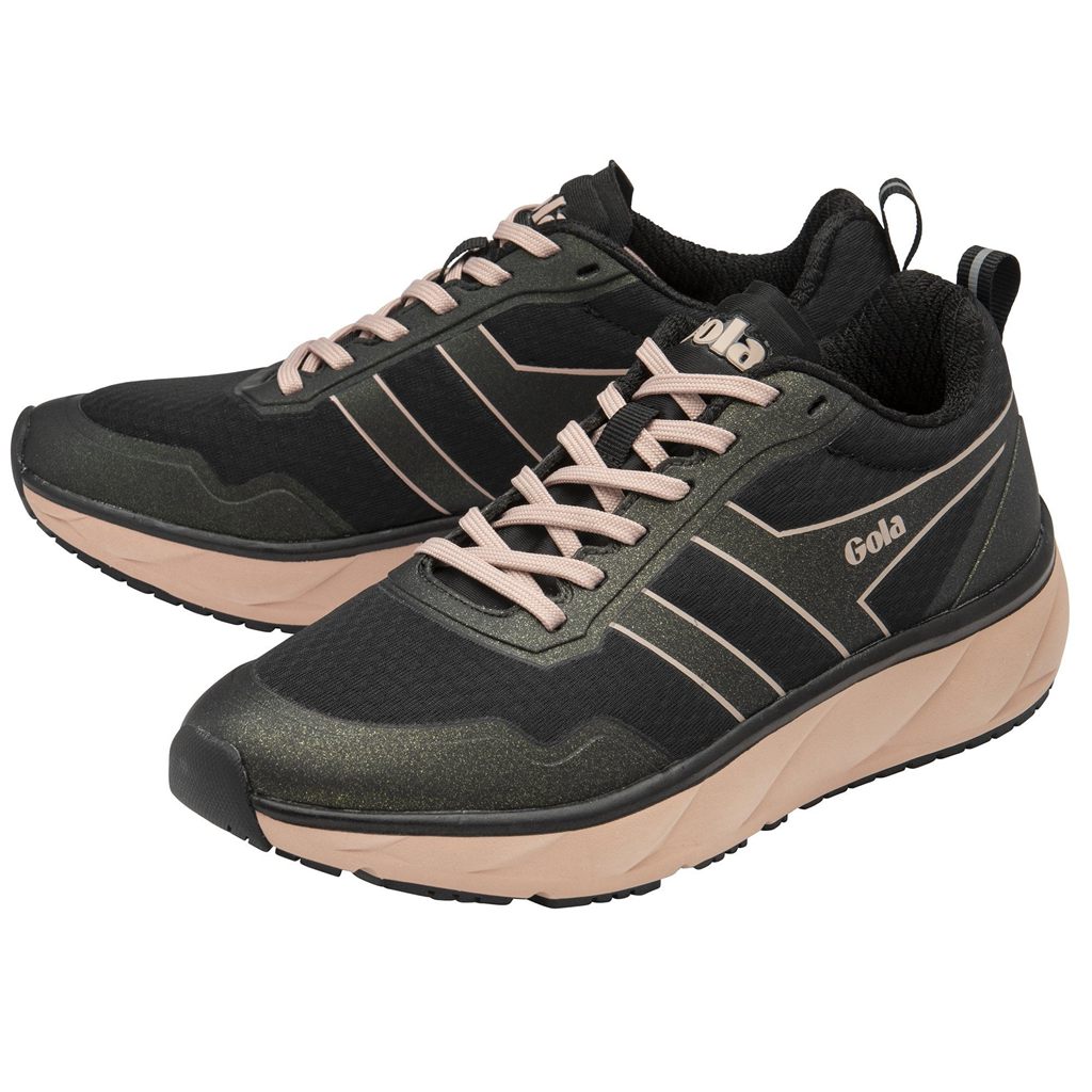Gola Performance Typhoon Sneakers Sort Lyserød Danmark | IBZP47086