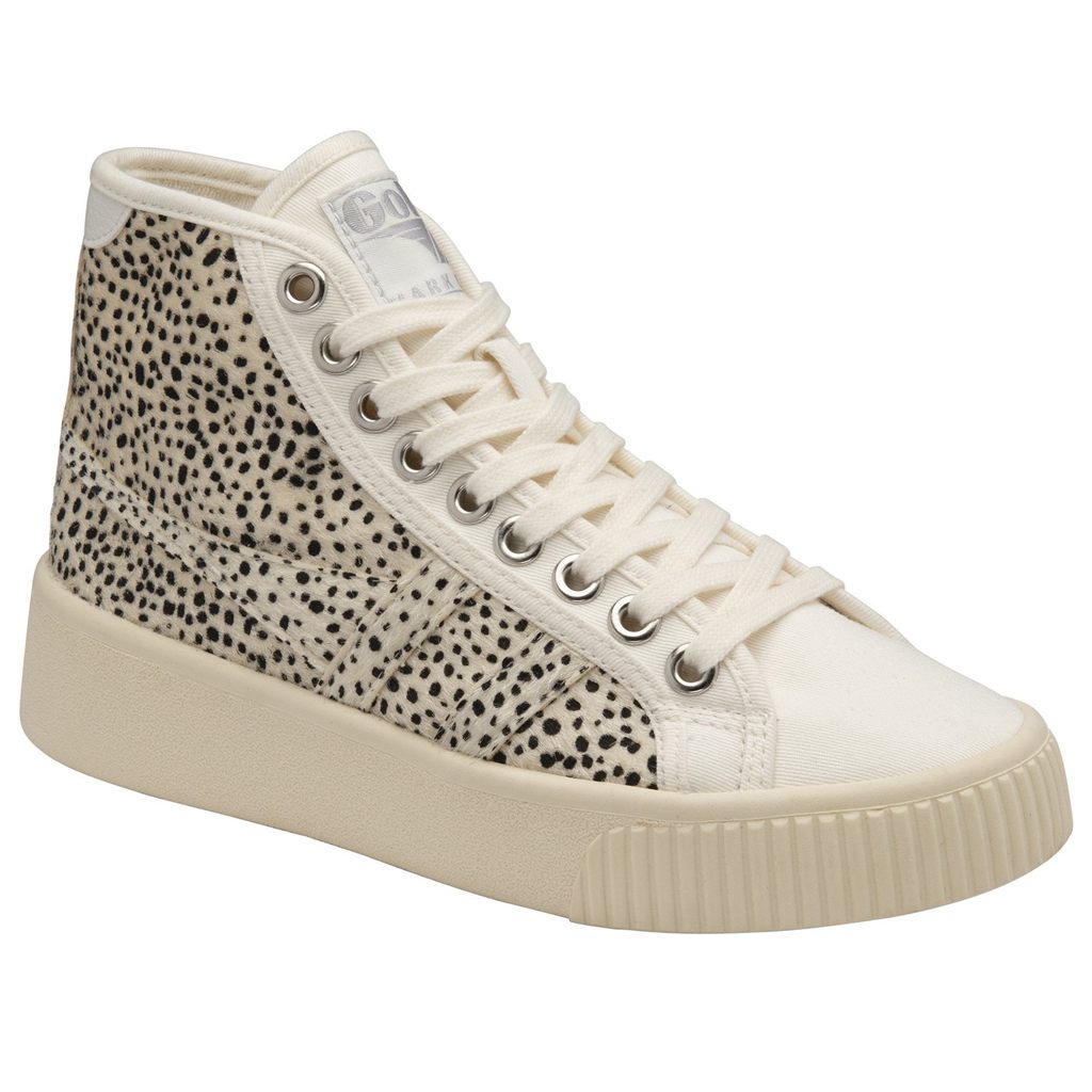 Gola Vegan Classics Baseline High Safari Sneakers Hvide Danmark | RUAO71953
