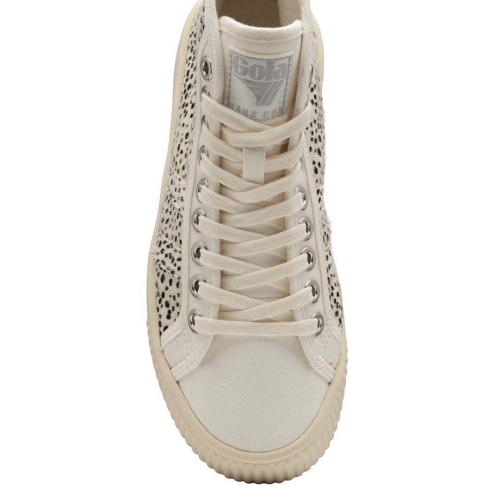 Gola Vegan Classics Baseline High Safari Sneakers Hvide Danmark | RUAO71953