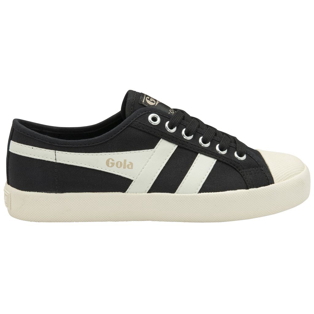 Gola Vegan Classics Coaster Shoes Sort Hvide Guld Danmark | BCAV80612