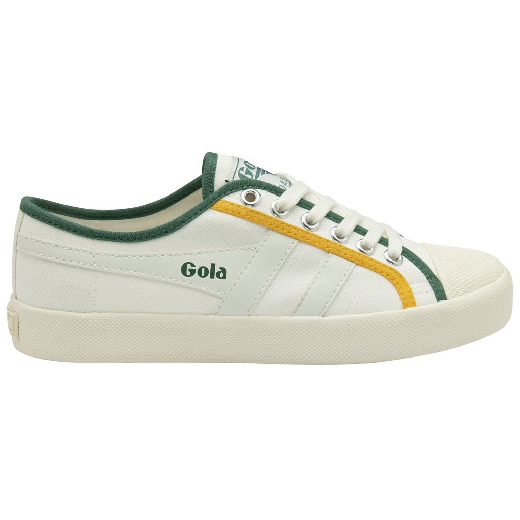 Gola Vegan Classics Coaster Smash Shoes Hvide Mørkegrøn Danmark | RVZJ84352