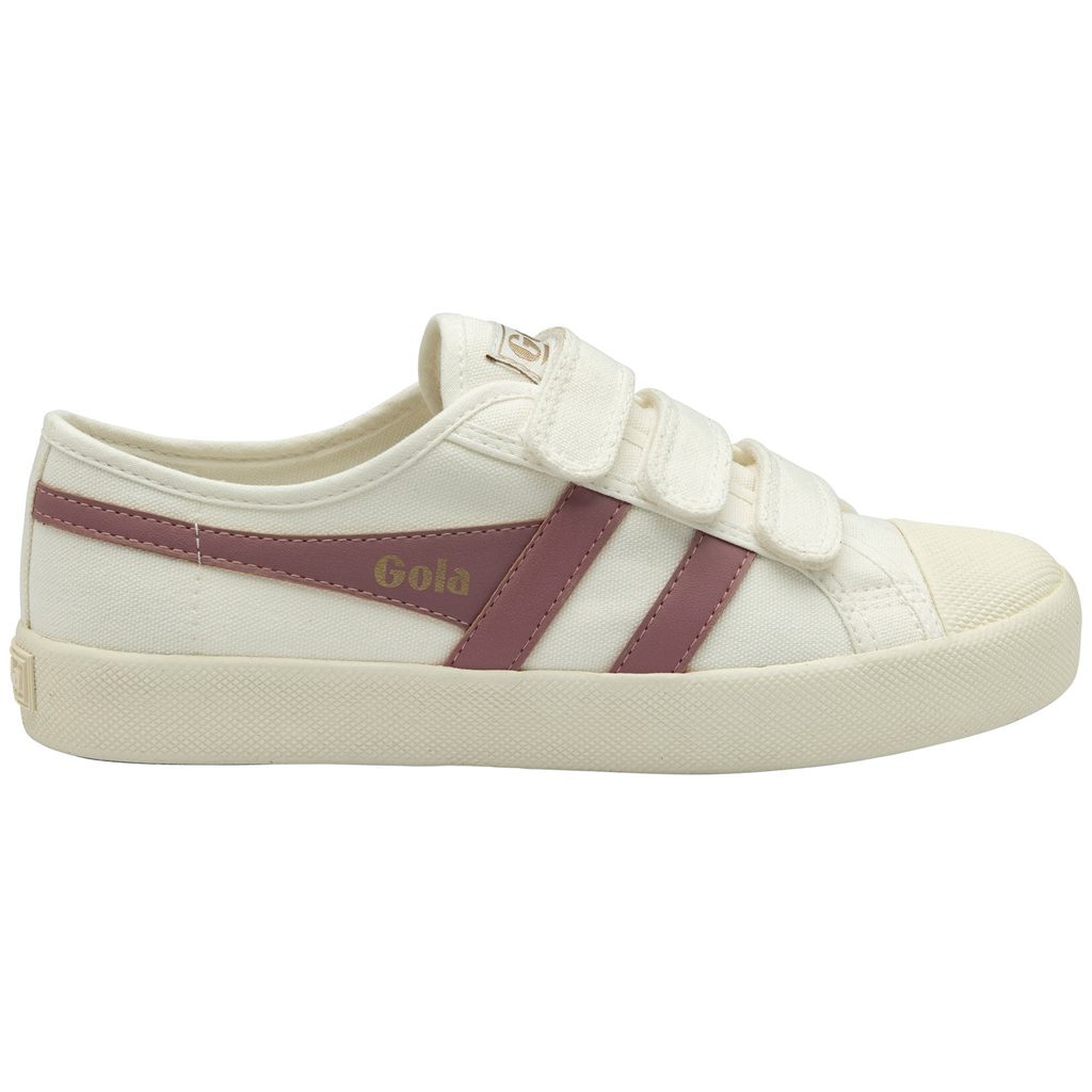 Gola Vegan Classics Coaster Strap Sneakers Hvide Lyserød Danmark | HXCG38976