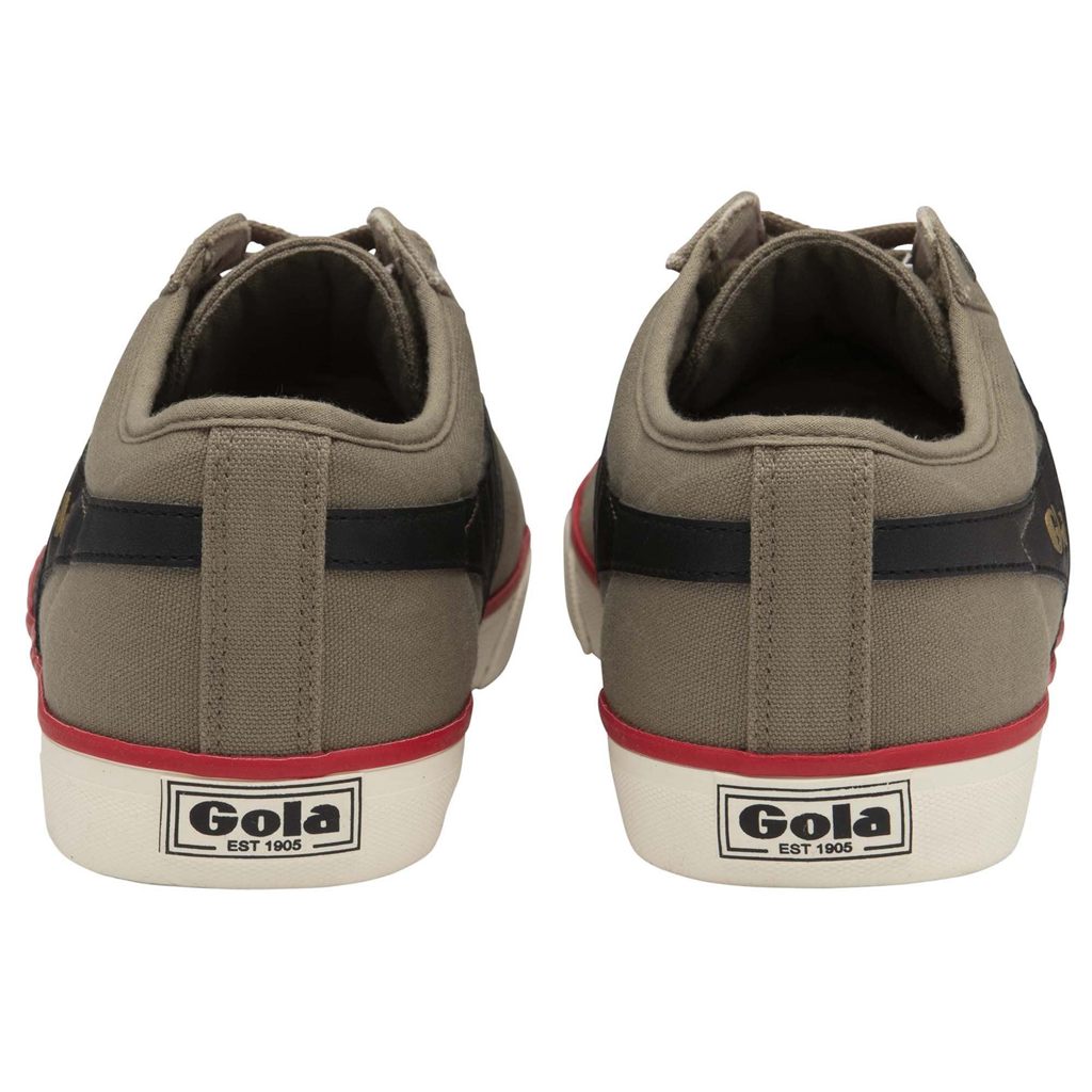 Gola Vegan Classics Comet Plimsoll Sneakers Sort Dyb Rød Danmark | KZJY47036