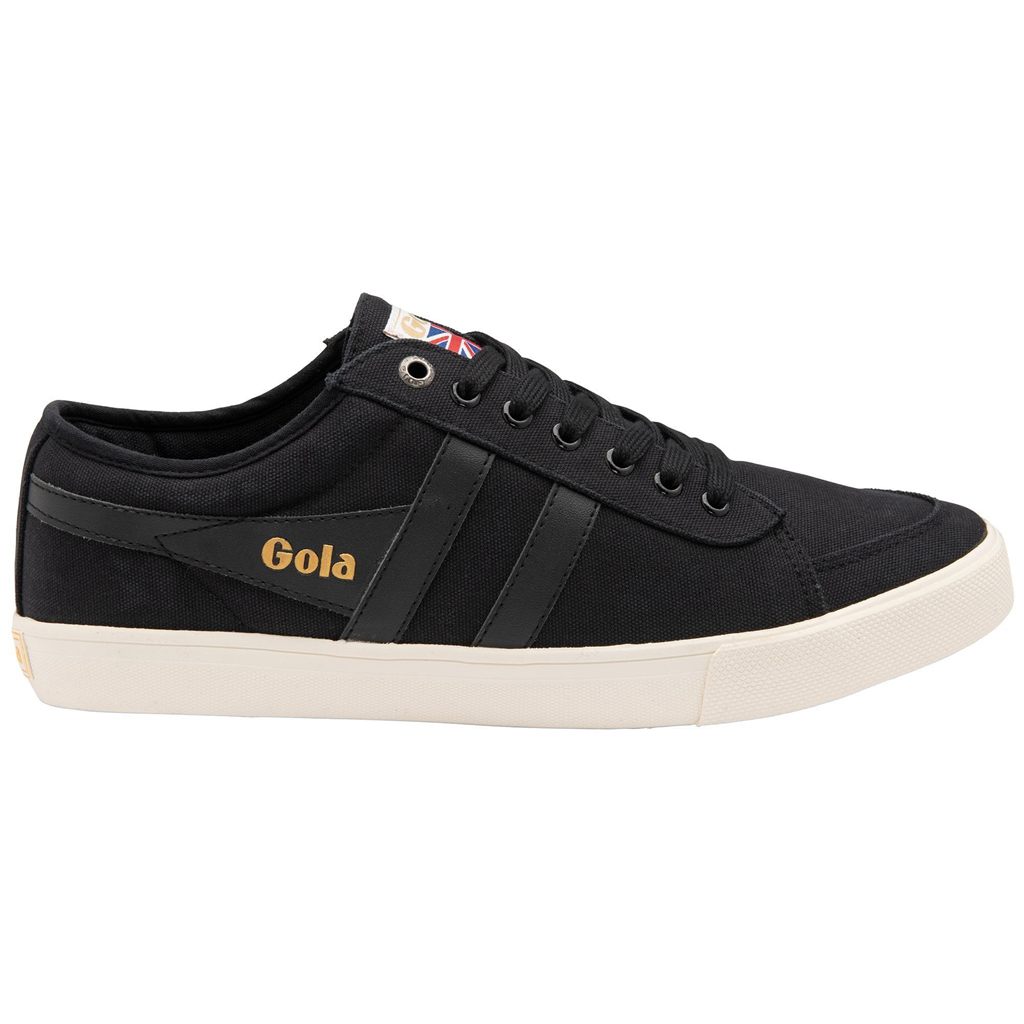 Gola Vegan Classics Comet Plimsoll Sneakers Sort Sort Hvide Danmark | NGAE34165