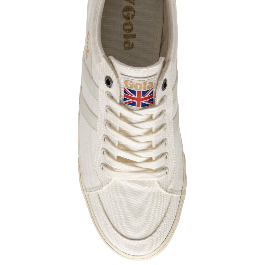 Gola Vegan Classics Comet Plimsoll Sneakers Hvide Hvide Danmark | LIHJ12408