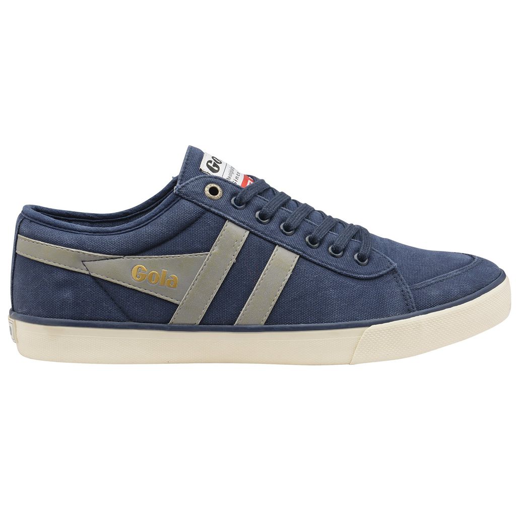 Gola Vegan Classics Comet Plimsoll Sneakers Mørkeblå Lysegrå Danmark | SILO60428