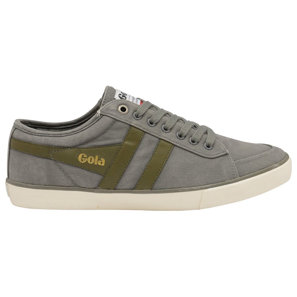 Gola Vegan Classics Comet Plimsoll Sneakers Grå Khaki Danmark | DHBK38946